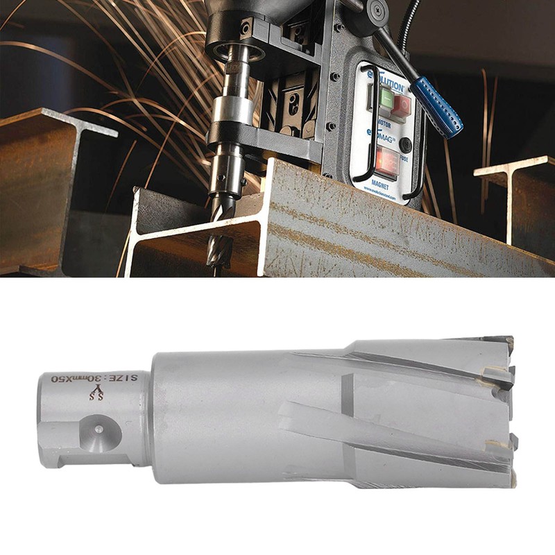 Mag Drill Bit Annular Cutter 50mm Cutting Depth Drilling Tool