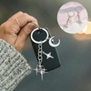 Shoyisenka 2 Pcs Moon Star Keychain, Car Key Keychain, Star