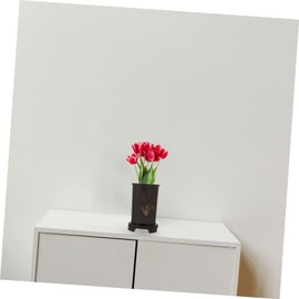 BESPORTBLE 1set Orchid Pot with Tray Elegant Indoor Flower Planter for Home and Office for Orchids and Succulents Includes Drainage Base and