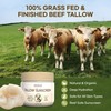 Beef Tallow Sunscreen with Zinc Oxide: Tallow & Zinc Oxide