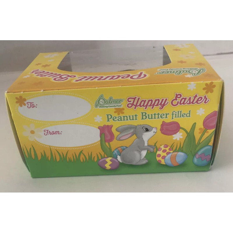 PALMER (1) PALMER PEANUT BUTTER FILLED MILK CHOCOLATE EGG- 3oz