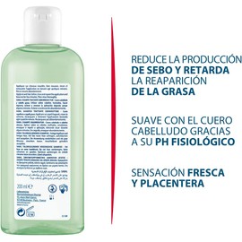 Ducray Sabal Shampoo Regulador de Grasa, Cabello Graso 200ml