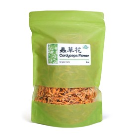 New Packaging Cordyceps Flower Chong Cao Hua 虫草花 4oz