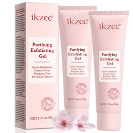 2 Pack Purifying Exfoliating Gel, Purifying Moisturizing_Gel Facial, Purify-ing Exfoliat-ing Scrub, Cleansing Face and Body Exfoliating_Scrub
