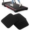 Exercise Equipment Floor Protection Mat: 6pcs Non-Slip Mat Pads for