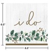 Eucalyptus I Do Napkins, 16 ct, Multicolor