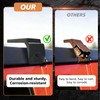 4Pcs Rain Gutter Roof Rack Mount Brackets for Wrangler JL