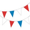 Happium 10m / 32 ft Solid Colour Bunting Flags Banner