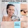 Toalla Exfoliante Japonesa Doble Cara Para Baño Negro
