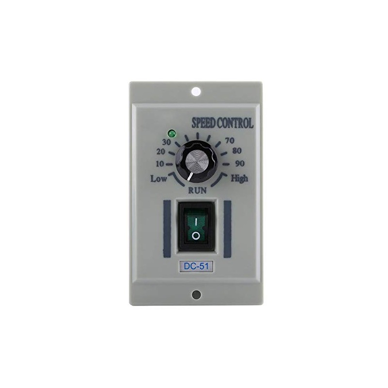 Oumefar Motor Speed Controller, DC 24V-90V Adjustable Single-Phase Motor Speed