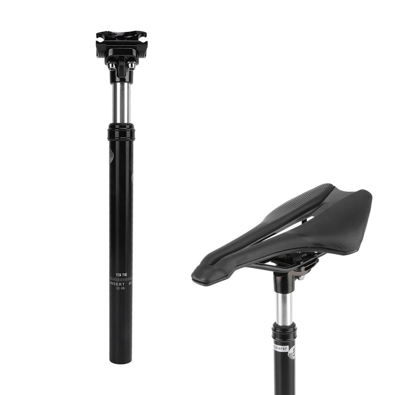 Suspension Seatpost Oil Pressure Damping Seatpost Shock Absorber 27.2mm for