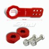 DTM JDM Red Front + Rear 2" Anodized Billet Aluminum