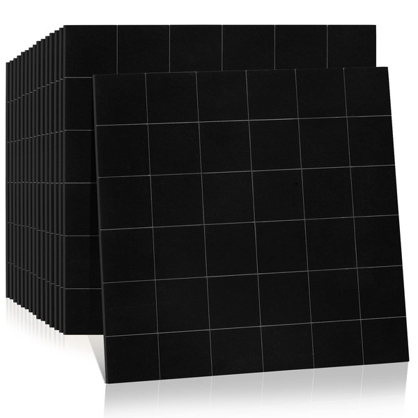 Midcard 8-Sheet Peel and Stick Backsplash Imitation Rust Brown PVC