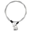 Tecoom Cable Lock Set for Car Cover with Combination Lock,