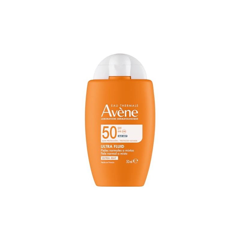 Avène Protector Solar Facial FPS 50 Ultra Fluid Oil Control