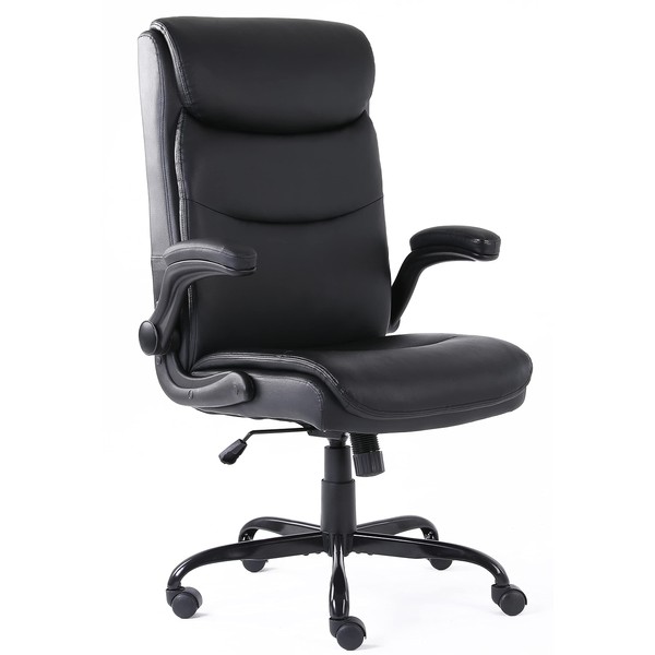Requena Executive Office Chair with Flip-up Armrest, Durable, Ergonomic and Stable, Height Adjustable X5188