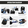 iGeelee Hydraulic Copper Pipe Press Tool for Viega ProPress Fittings