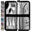 Portable Travel Utensils, Reusable Silverware with Case for Fixing Tableware,