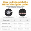 Aezzybe Zip Slider 18 Pieces, Zip Repair Kit for #3#5#8