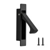 JOY DECOR Pocket Door Pull Handle, Edge Pull, Matte Black