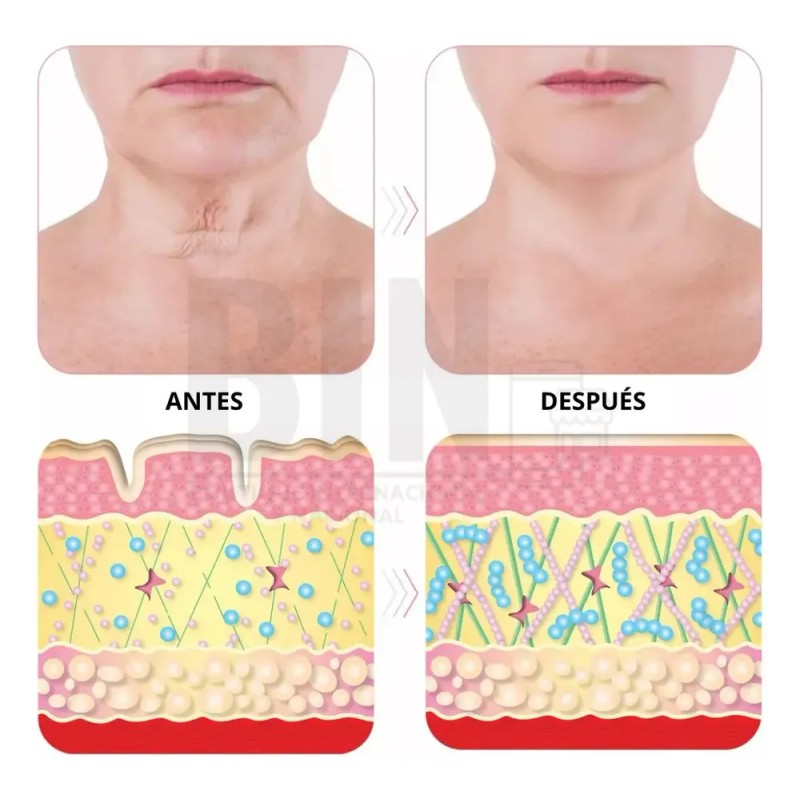 Parche de Silicona Anti Arrugas Cuello y Pecho Día/Noche Reutilizable