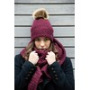 CHILLOUTS Women's Apple Hat Beanie Hat, rose