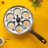 MARSKITOP Egg Poacher, Poached Eggs Cooker, Stainless Steel Egg Poaching