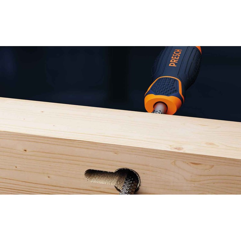 Presch Wood Rasp Round 200 mm - High-Quality Rasp with