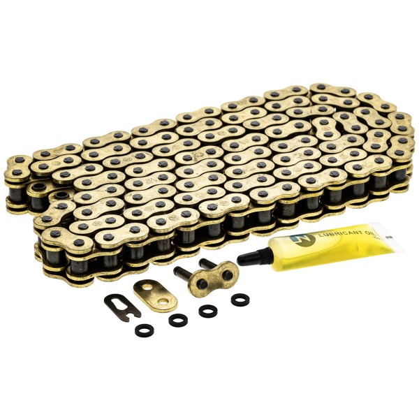 NICHE Gold 530 X-Ring Chain 118 Links With Connecting Master