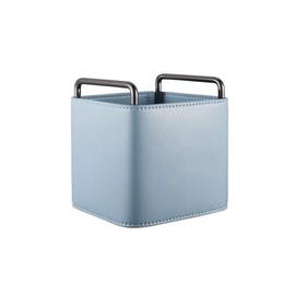 Titular de la pluma for el escritorio de cuero PLAN SOPORTE PLAN SOBRE DESCRIBICIONES Caja de escritorio Caja de almacenamiento Accesorios de oficina 
