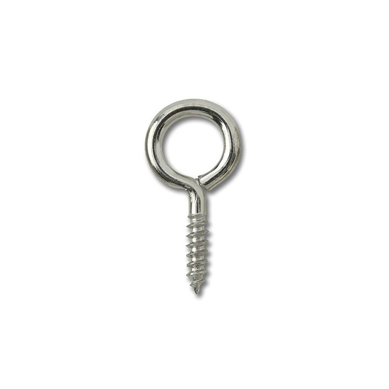 New Curtain Wire Eyes 23mm x 2.0mm Steel 200 Eyes