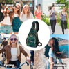 NOXOZNMOK Wolf Small Sling Bag for Women Lightweight Crossbody Bags