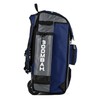 Boombah Catchers Superpack Hybrid Rolling Bat Bag - BM-9060C23 Gray/Royal