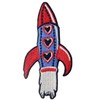 Rocket Space Shuttle Patch Embroidered Applique Iron On Sew On
