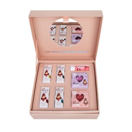 Miss Nella Beauty Case, Nail Polishes, Lip Balm, Nails and Accessories Set, Perfect for Girls and Teens, Great for Parties and Sleepovers Kid Friendly and Non-Toxic (Princess Case)