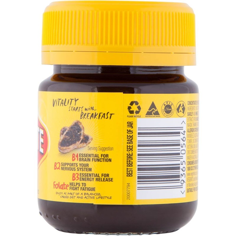 Vegemite Yeast Extract Spread – 150g Jar – Rich in