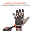 Ergodyne ProFlex 710 Heavy-Duty Work Gloves, Small, Gray
