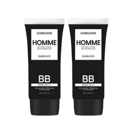 공스킨 옴므 내추럴 썬크림 BB 파운데이션 50ml 2개 1+1 Gonskin Homme Natural Sunscreen BB Foundation 50ml 2 Pack 1+1