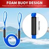 NIUTRIP 4FT Bungee Dock Line with Foam Floats Stretchable Boat