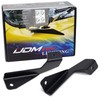 iJDMTOY LED Ditch Light Hood Edge Low Profile Mounting Brackets