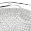 Winco 12" Double Mesh Strainer, Reinforced, Round Hdl, Nickle Plated