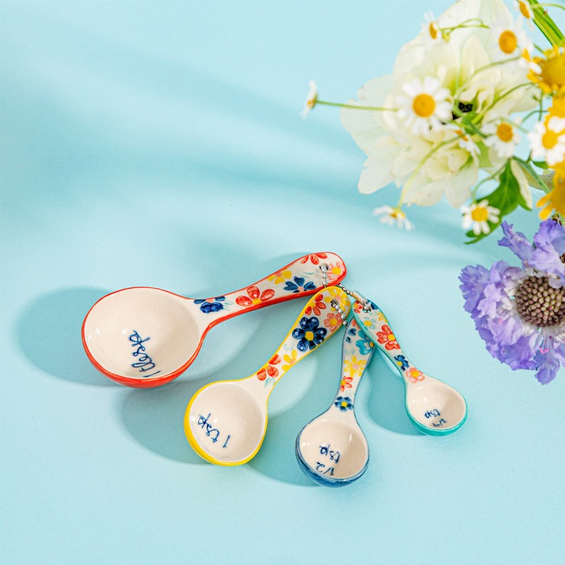 Sass & Belle Folk Floral Measuring Spoons