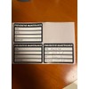 2x3 inch Preventive Maintenance Stickers for Machines and Equipments 100