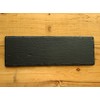 Slate Plate 30 cm Length Corner Slim [Rectangular Black Dinnerware Stone