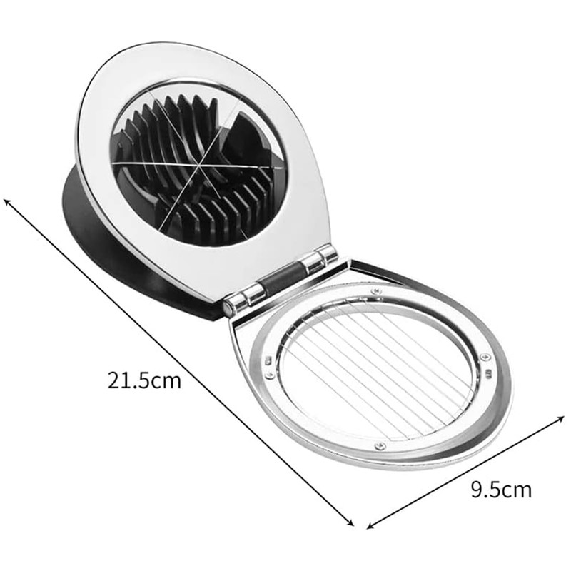 1 pcs Boiled Egg Cutter, Egg Cutter, Egg Slicer, Stainless