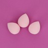 T4B ILU Pink Drop-Shaped Medium Makeup Sponge for Foundation, Concealer