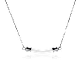 Yinplsmemory Cremation Jewelry Glass Tube Urn Necklace for Ashes Memorial Keepsake Cylinder Urn Jewelry for Ashes for Women Sister