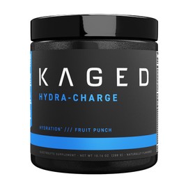 Kaged Electrolyte Hydration Powder | Fruit Punch | Sports Drink for Men and Women | Pre, Post, Intra Workout Supplement | 60 Servings
