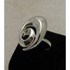 Stylish sterling silver ring solid 925 R000806 Empress