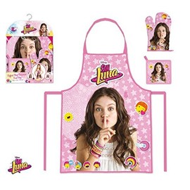 Soy Luna Apron, Glove and Kitchen Towel Gift Set